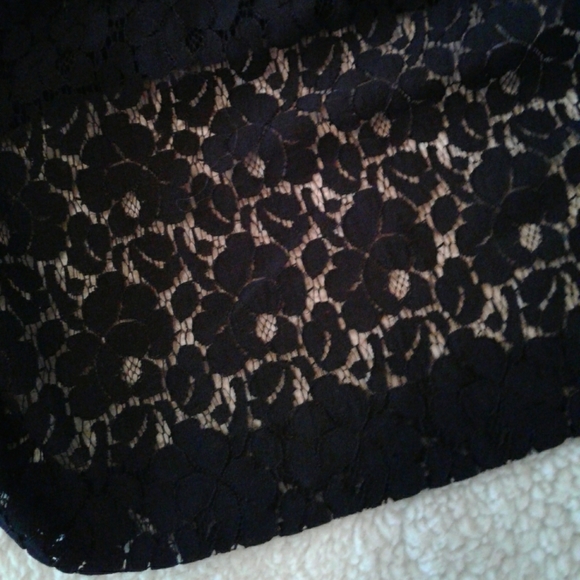 🌺 Black Lace H&M Fully Lined Lace Skirt - Picture 11 of 11